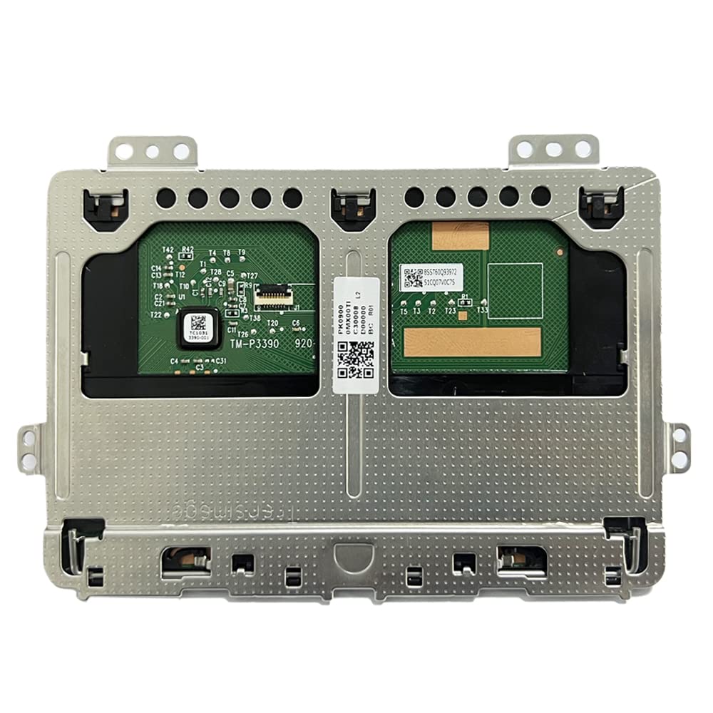 Gintai Touchpad Trackpad Clickpad (without Ribbon Cable) for LENOVO YOGA C740-14 C740-14IML 81TC, C740-15 C740-15IML 81TD ST60V07231 8SST60V07231 SA469A-22HC PK09000MY00 ST60V07231, Dark Grey