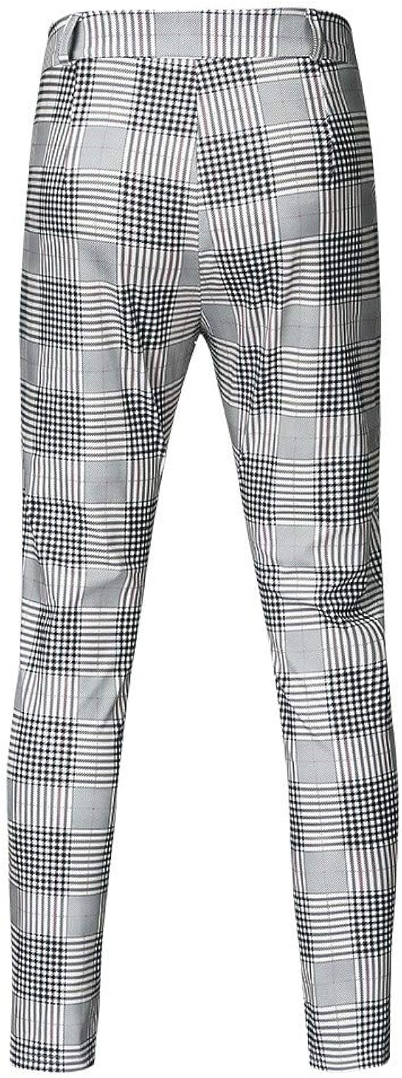 mens plaid pants size 44