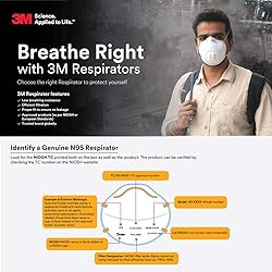 3M 8210V Particulate Respirator with Cool Flow