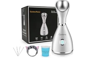 Facial Steamer-Nano Ionic Facial Steamer Warm Mist Humidifier Atomizer Sprayer Moisturizing Face Steamer Home Sauna SPA Face 