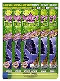 Juicy Grape Pure Hemp Wraps (5 Packs) with Rolling Paper Depot XL Doobtube