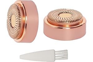 EFSANONY Facial Hair Remover Replacement Heads - Gen 2 Compatible with Finishing Touch Flawless Hair Remover Tool for Women Easy Facial Hair Removal (Generation 2 Double Halo, 2pack)
