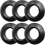 Gimiton 6Pc Kayak Paddle Drip Rings, Rubber Canoe Paddle Drip Ring, Universal Fit Your Kayak Paddle Shaft丨30mm Diameter丨Keep 