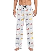 Ollabaky Pajama Pants Men Sleepwear Lounge Pants Pjs Bottoms with Pockets