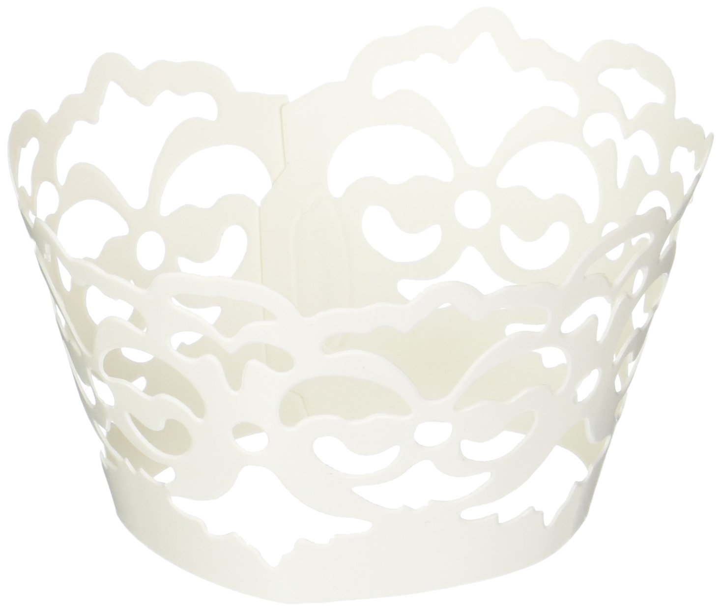 12 Lace Wedding Cupcake Wrap 12 Lace Wedding Cupcake Wrap