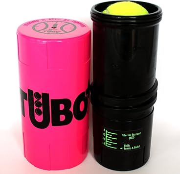 TUBOPLUS BOTE PRESURIZADOR DE PELOTAS DE PADEL Y TENIS (FUCSIA ...