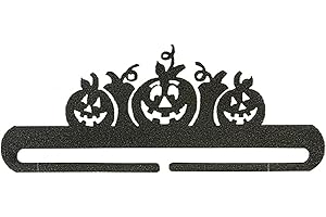 Ackfeld Manufacturing 36122 9in Pumpkin Split Bottom Quilt Hanger, Black