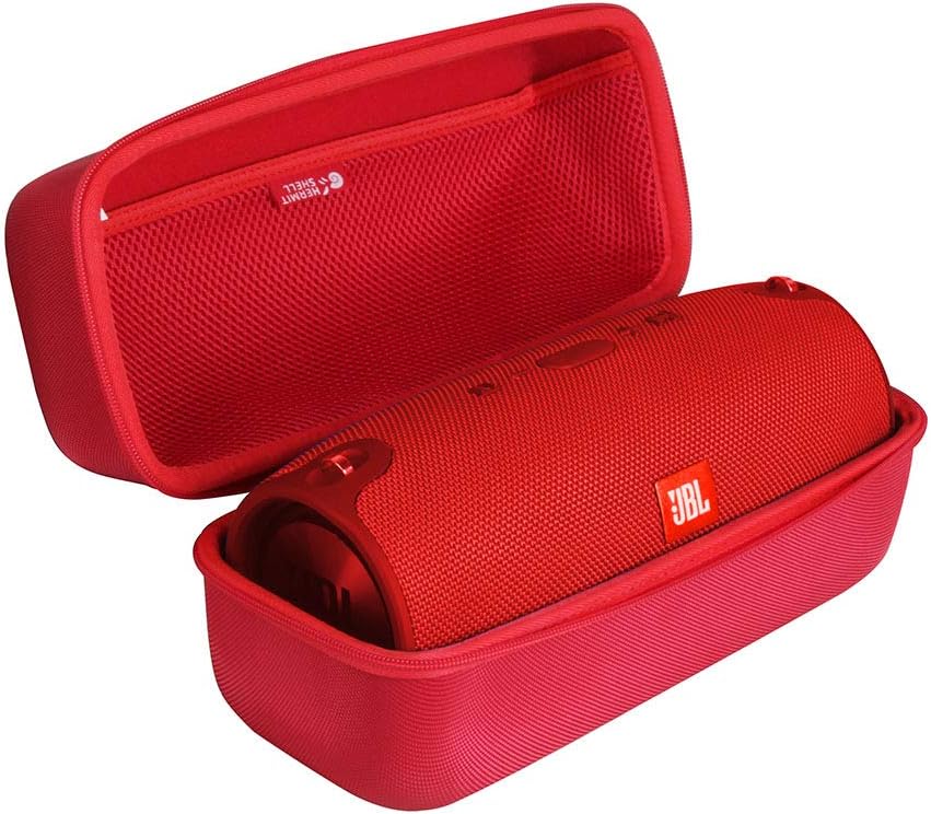 Hard EVA Travel Case for JBL Xtreme 3 /JBL Xtreme 2 - Single Bluetooth Speaker by Hermitshell (Red)