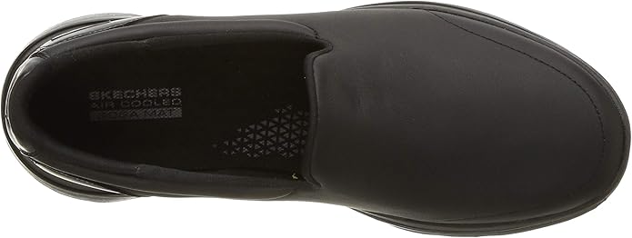 black wipeable skechers