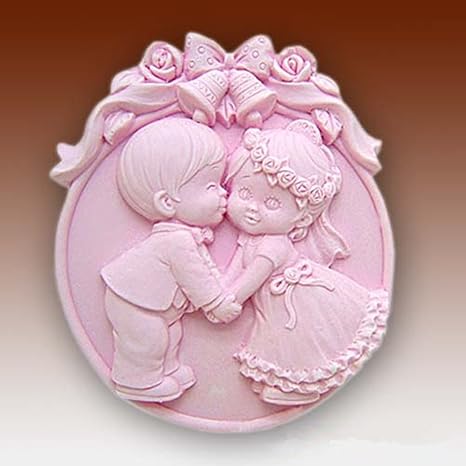 Longcang Mold Liebe einander Handwerk Kunst Silikon Formen Handwerk DIY Form, Seifenform Kerze Handgemachte Formen (N034)