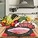 Defrosting Tray For Frozen Foods Magical Fast Defrosting Plate- Conductive Metal Thawing Tray-The Safest Way to Defrost Steak &Frozen Food -Quickly Without Electricity, Hot Water By JIA LE