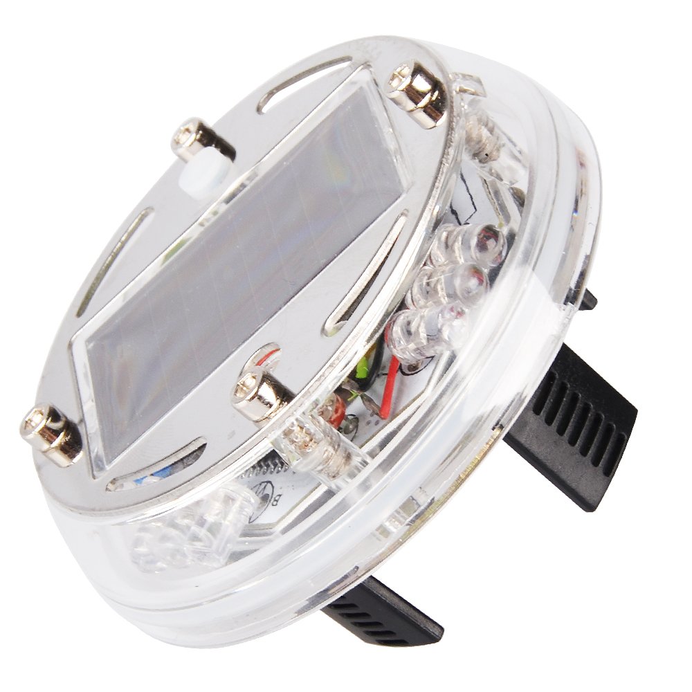 SHiZAK 12 LEDs Solar Flash Wheel Light 4 Modes Color for Car Vehicle Auto Decoration Lamp Tyre Auto Solar Energy Flashlight