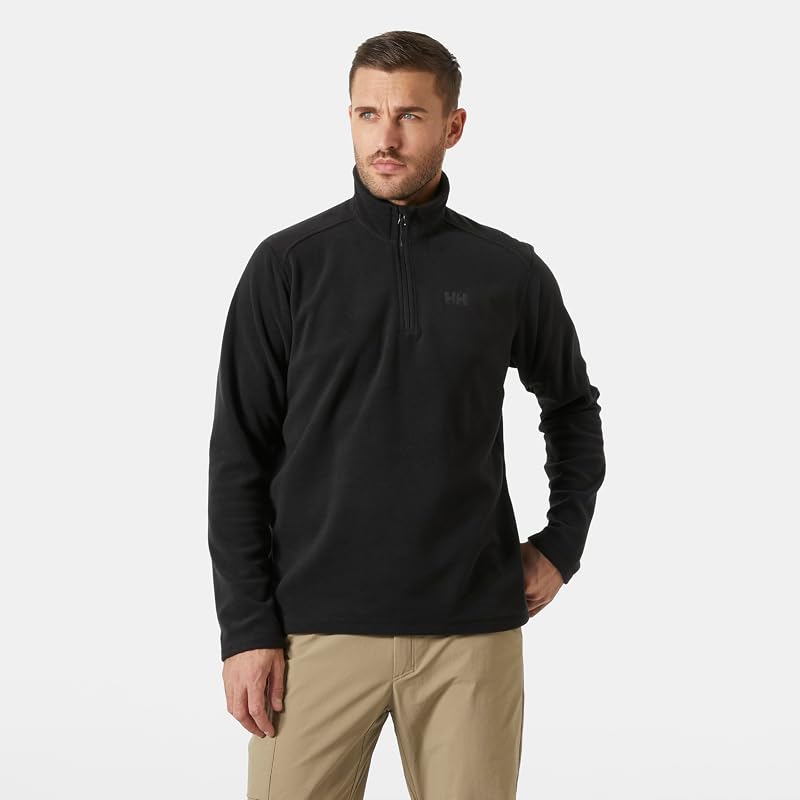 Herren Daybreaker 1/2 Zip Fleece, Schwarz 2.0, 2XL