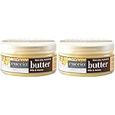 Cuccio Naturale Butter Blend Hydrating Treatment for Hands, Feet & Body – Milk & Honey – Non-Greasy, 24-Hour Moisturization – 8 oz (Pack of 2)
