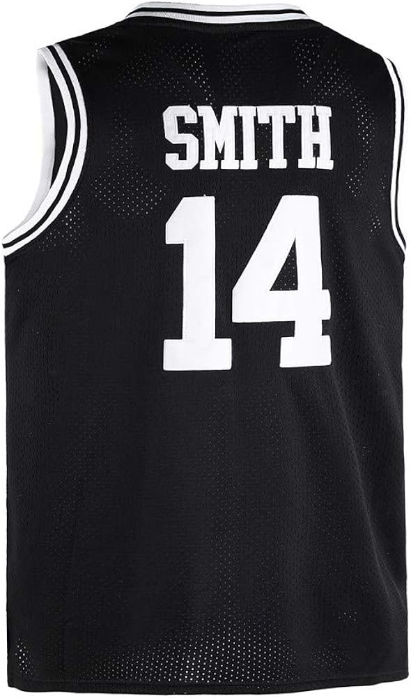 MOOVI GOSAY Mens Jerseys #14 Basketball Jersey Green/Yellow/Black