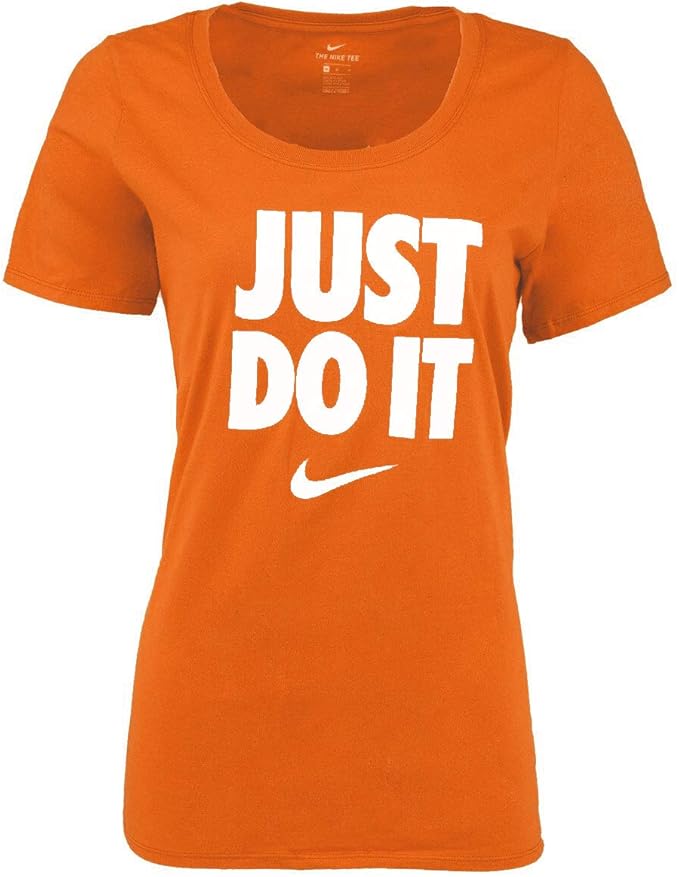 orange just do it shirt