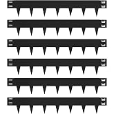 Gardenaire Metal Landscape Edging 6 Pack,40'' L x 6'' H | Heavy Duty Rust-Proof, Easy to Cut &amp; Bend,for Flower Beds, Lawn, Pathway &amp; Garden Borders