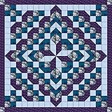 Easy Quilt Kit Faceted Star/EXPEDITED SHIPPING