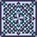 Easy Quilt Kit Faceted Star/EXPEDITED SHIPPING
