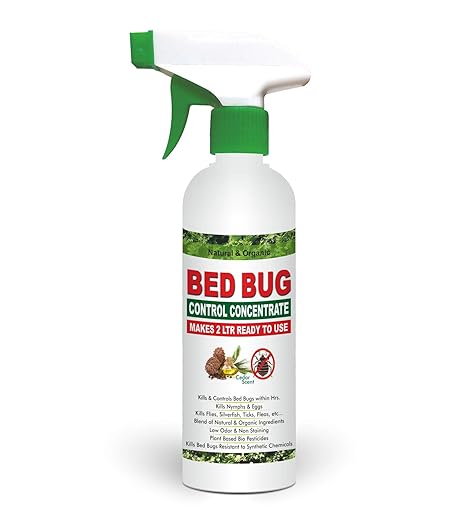 Green Dragons Natural & Organic Bed Bug Control Concentrate Makes 1.89 LTR Ready to Use