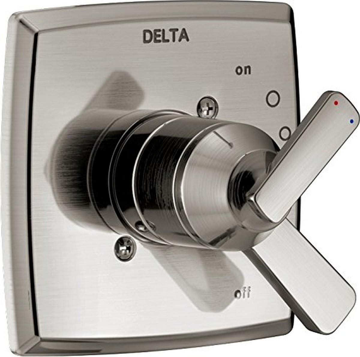Photo 1 of Delta Faucet Ashlyn 17 Series Dual-Function Shower Handle Valve Trim Kit, Stainless T17064-SS (Valve Not Included)