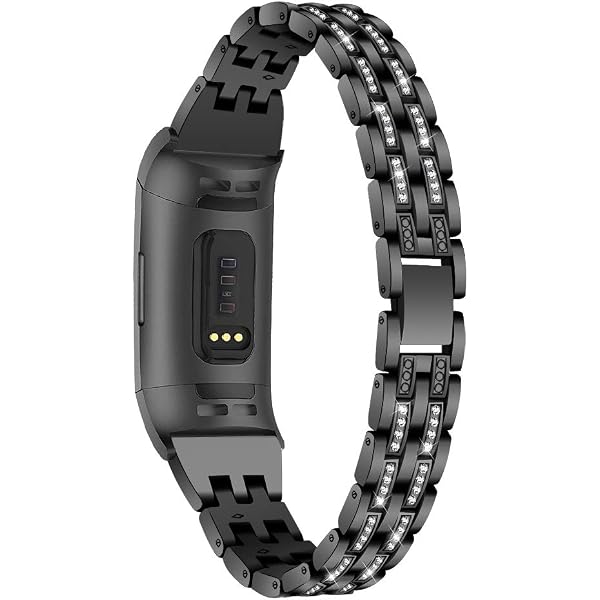 Omter Resin Replacement Band For Fitbit Charge 4/3/3SE - Adjustable Tortoiseshell Strap With Tool - View #3