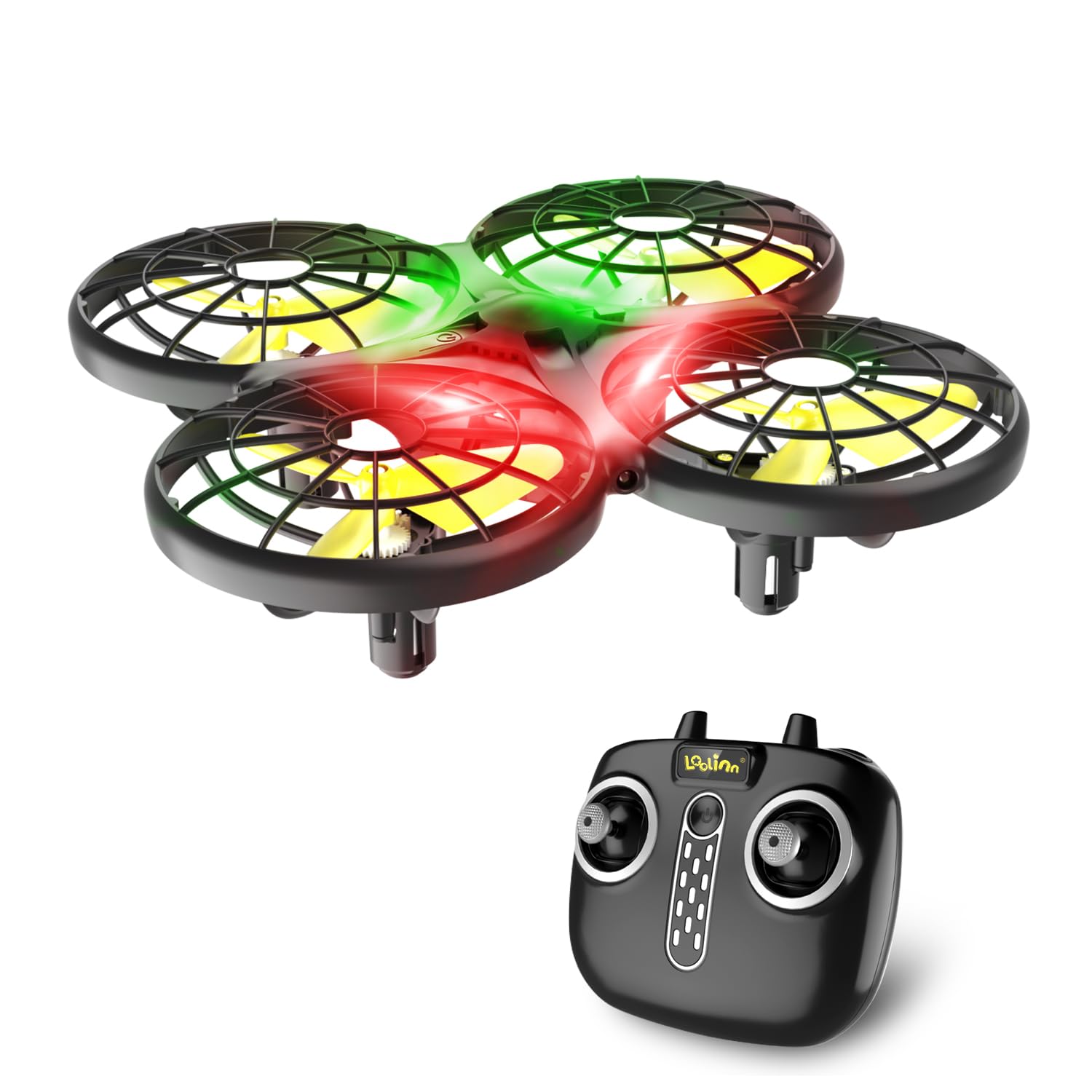Loolinn | Drone for Kids Gift - Mini Drone, RC Drones with Auto Anti-Collision Technology/Safe for Kids/Easy to Fly / 360° Flip/Hand-Controlled Mode / 20 Minutes Flight Time/C0 (Gifts Idea)