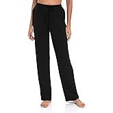 GYS Bamboo Viscose Women's Pajama Pants, Lightweight Comfy Casual Lounge Yoga Pants, Pj Bottoms Sleep Pants with Drawstring