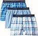 Hanes Boys' 3 Pack Ultimate  Yarn Dyed Boxer, Assorted, Small