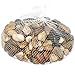 Decorative River Pebble Rocks 4 Lb. Bag of Multicolored Mixed Stones For Crafts House Garden Outdoor Indoor Office Beach Landscape Patio Lawn Yard Walkway Aquarium Planter Fish Bowl Tank And Vases