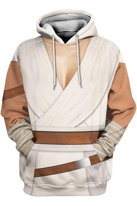 CHLOBLOM Mandalorian Hoodie Cosplay Costume 3D Print Pullover Swaetshirt  for Adult (Small, Brown) : Amazon.ca: Clothing, Shoes u0026 Accessories
