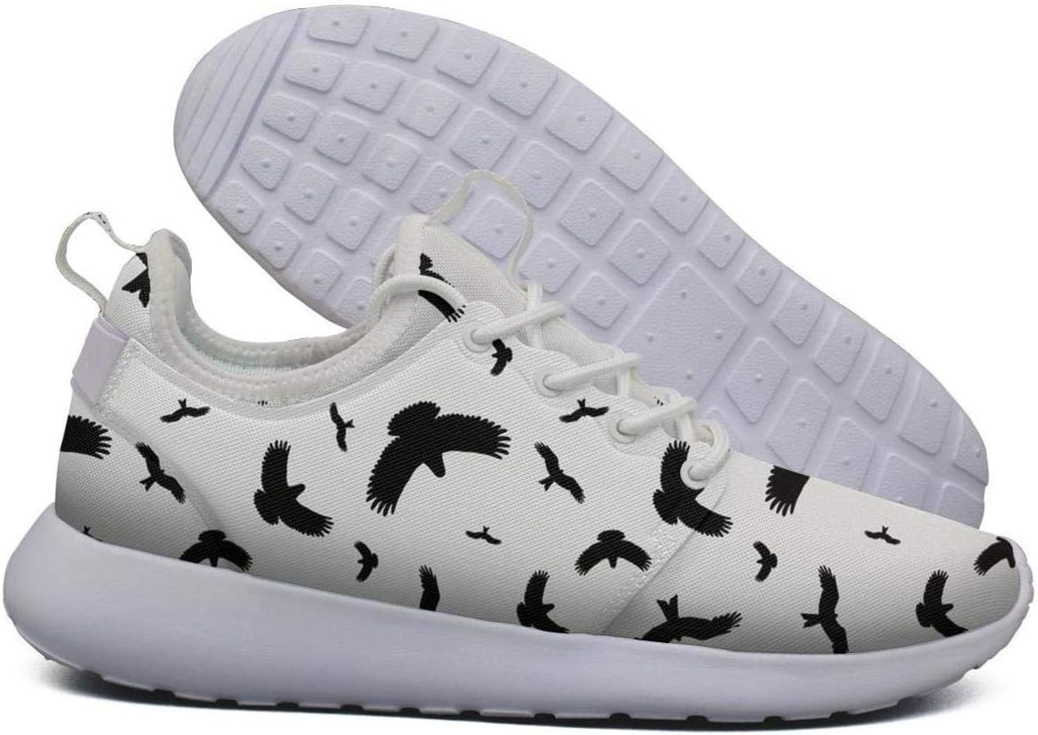 Unjdahsdd Eagles and Birds Men's Supra Sneakers Lightweight Breathabl Hiking Shoe