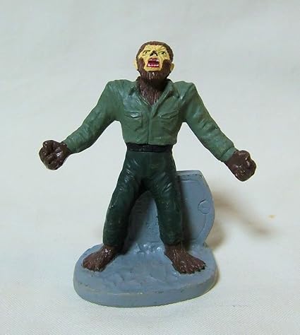 Amazon 狼男 The Wolf Man ロン チェイニー ジュニア 食玩フィギュア ユニバーサル スタジオ ルース開封品 通販