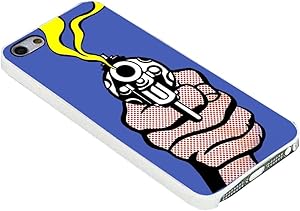 Roy Lichtenstein Gun in America for Iphone Case (iPhone 6 plus white)