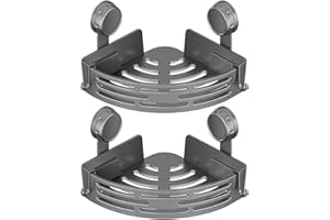 Corner Shower Shelves - No Drilling Corner Holder | Removable Shower Shelf - for Bathroom Wall Shampoo Toiletry Storage Kitch