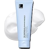 LAYERLAB Korean Face Wash with 2% Panthenol | Hydrating Foam Cleanser for Deep Pore Cleansing & Sebum Control | Helps Support Moisture Barrier, For Oily 150ml 5.07 fl oz (Blue)