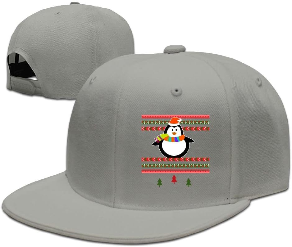 Motivational Penguin Christmas Cap Flat-Along\r\n Strapback Hat Classic