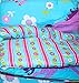 Girls Turquoise Blue & Pink PONY HORSE Comforter Set W/Sheets (Bed in a Bag) (QUEEN SIZE)
