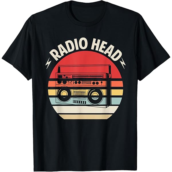 Amazon.com: Vintage Retro Radio Head T-Shirt : Clothing