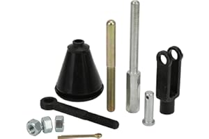 Master Cylinder Push Rod, KIMISS Manual Adjustable Master Cylinder Rod Kit Eyelet and Clevis Set for GM 1950‑1970, Cylinder C