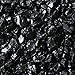Fireplace Glass Rocks, Black~1/4-1/2