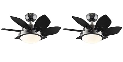 Ciata Lighting Quince 24 Inch Reversible Six Blade Indoor Ceiling