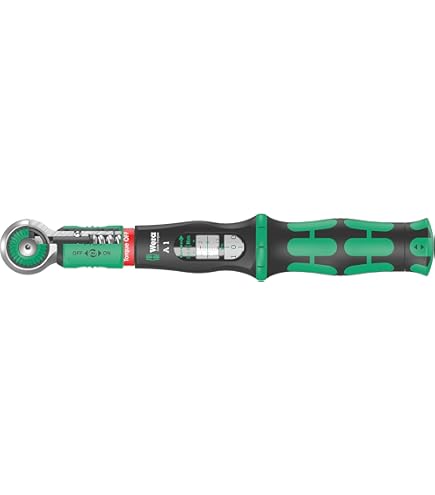 Amazon.com: Wera Click-Torque A6 Torque wrench Hex 2 5-25 Nm