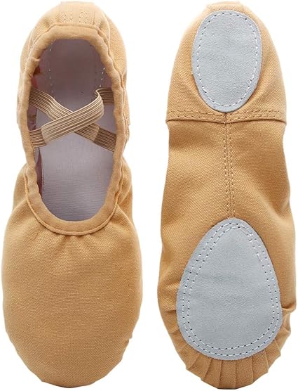 non leather ballet shoes