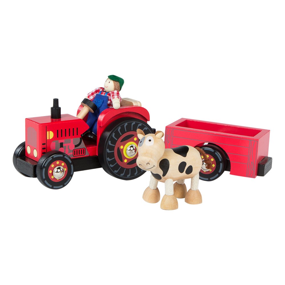 ColorBaby Tractor de madera cm