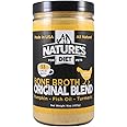 Nature's Diet Pet Bone Broth Protein Powder with Pumpkin, Fish Oil and Turmeric (Chicken, 16 oz = 159 Servings)
