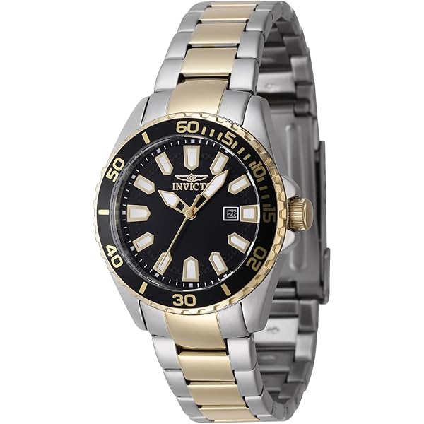 Amazon.com: Invicta Pro Diver Men 47mm Stainless Steel Gold Black