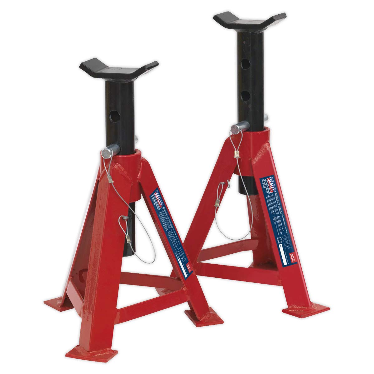 Sealey As5000 Axle Stands 5Tonne Capacity Per Stand 10Tonne Per Pair