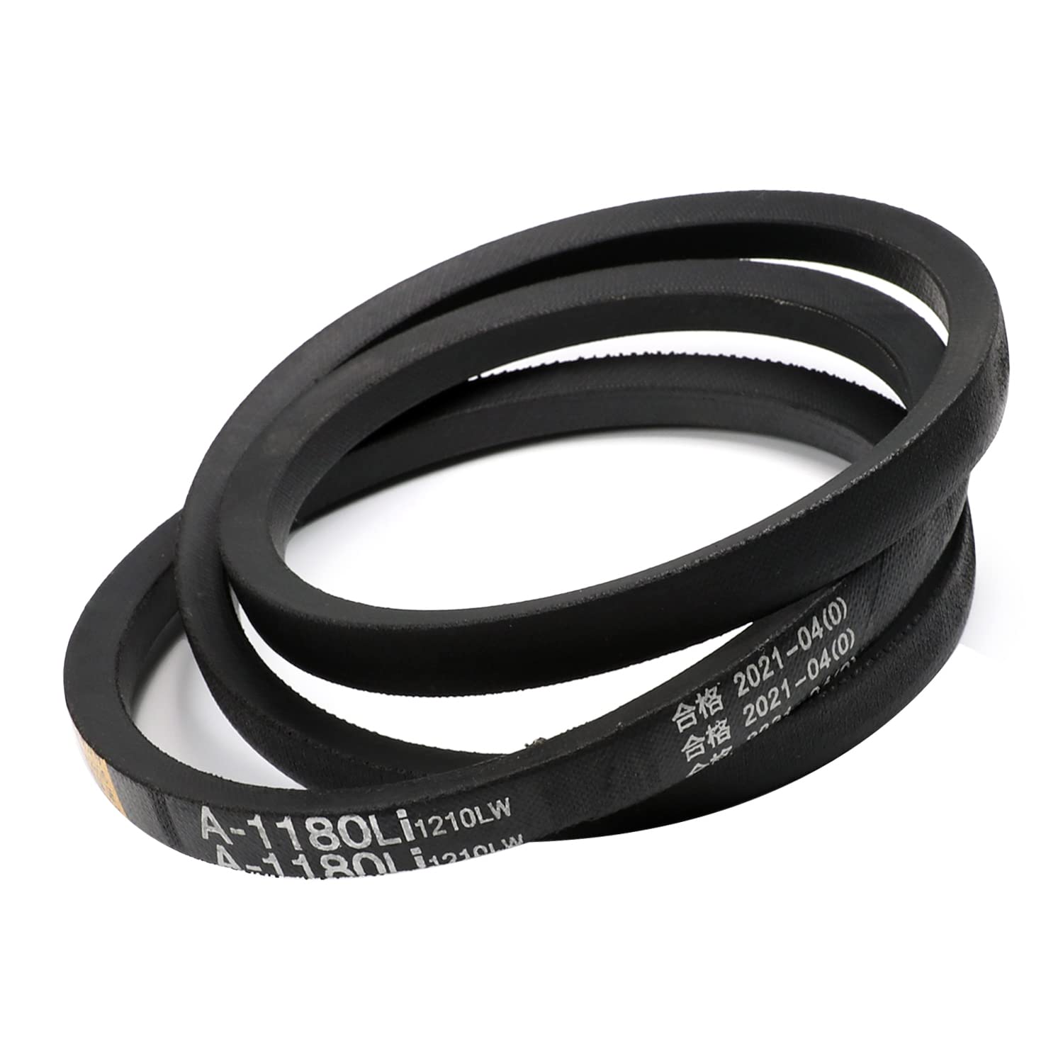 Othmro Industrial Drive V-Belt A-1180, Inner Girth 1180mm Industrial Power Rubber Drive Belt Transmission Kit for Machine Equipment