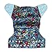 EcoAble Baby Charcoal Bamboo All-In-One AIO Cloth Diaper w/ Pocket, Size 10-35Lb (Paisley)